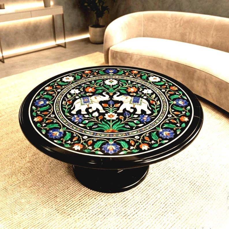 Marble Inlay Tables